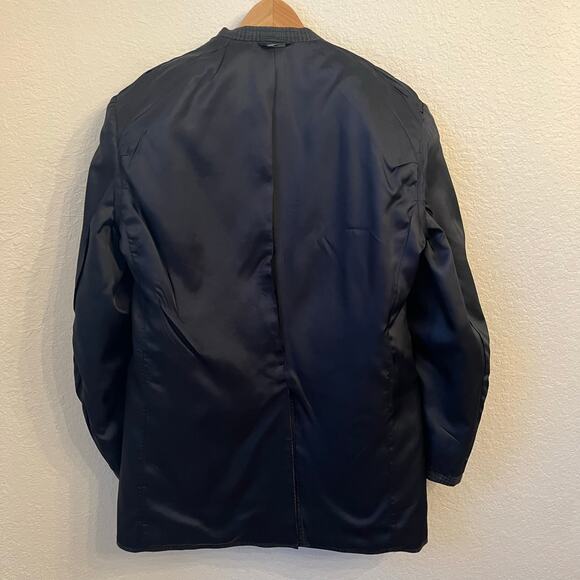 Vintage Chaps Ralph Lauren Wool Blazer Mens 42L Houndstooth Glen Plaid Tweed USA - Picture 11 of 16